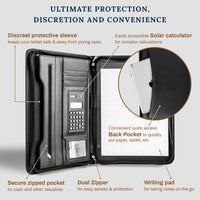 Thumbnail for Cossini Premium PU Leather Business Padfolio