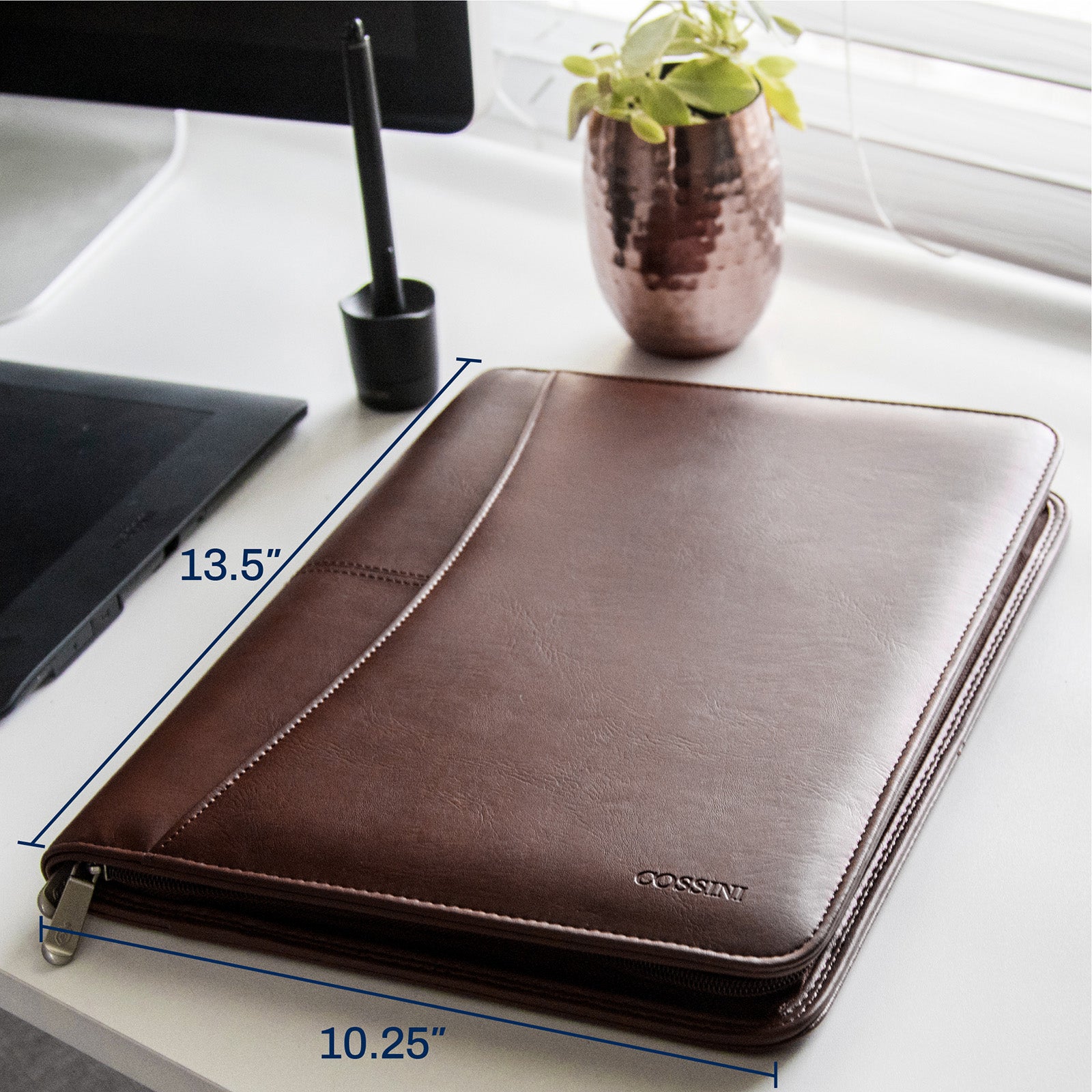 Premium PU Leather Business Padfolio - Cossini