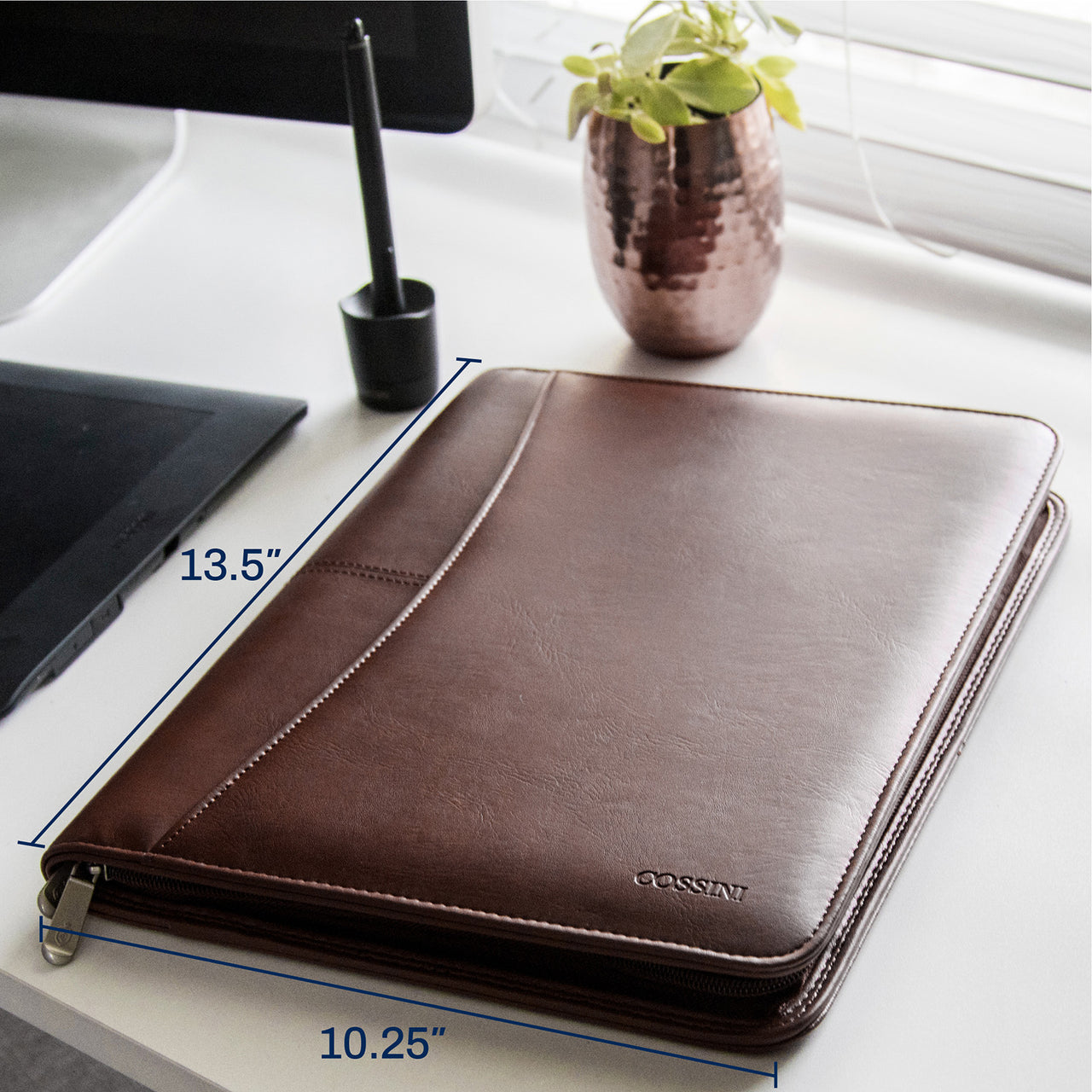Cossini Premium PU Leather Business Padfolio