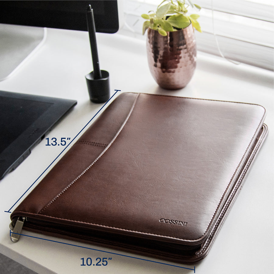 Cossini Premium PU Leather Business Padfolio