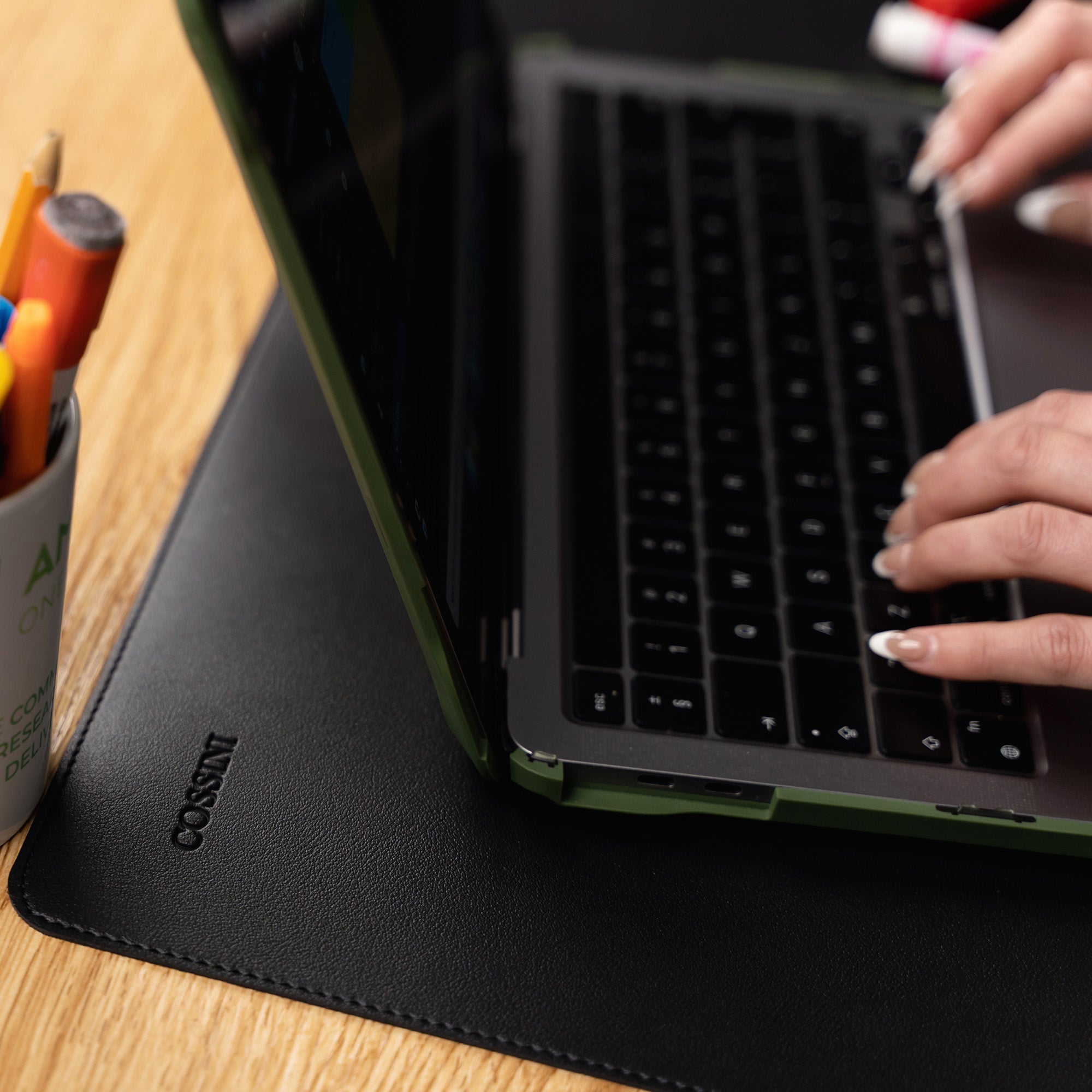 XL PU Leather Desk Mat - Cossini
