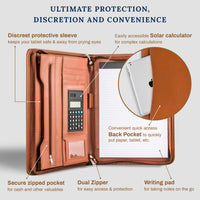 Thumbnail for Cossini Premium PU Leather Business Padfolio